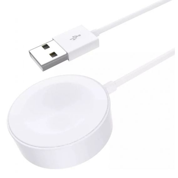 Безпровідний зарядний пристрій для годинників Hoco Y1 Pro / 80 см. / Білий