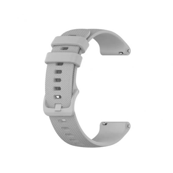 Ремінець силіконовий на розумний годинник Hero Band 3  B57 / 16 мм. / Сірий