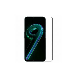 Загартоване захисне скло на смартфон Realme 9 (4G) / Чорна рамка