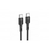Кабель Hoco X83 Type-C to Type-C 60W (PD Fast Charge) 1м Чорний