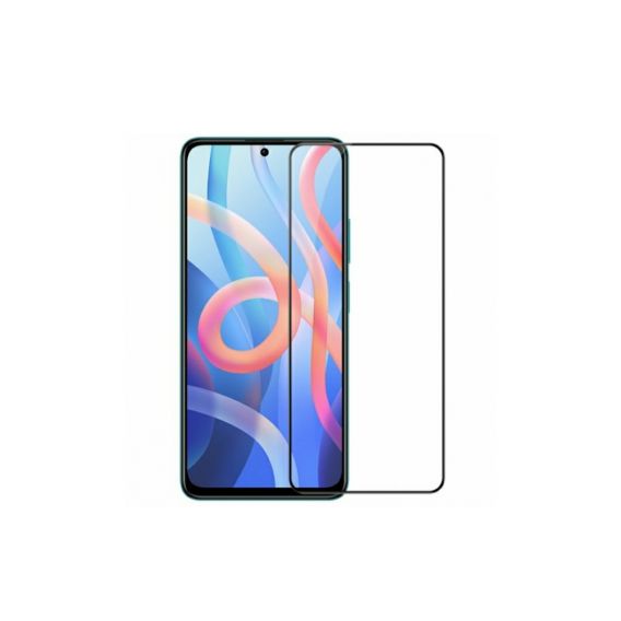 Загартоване захисне скло на Xiaomi Redmi Note 11T 5G / Чорна рамка