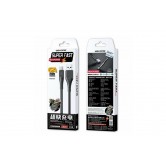 Кабель Wekome WDC-152 / Micro - USB / Силиконовый / 6 ампер / 1 метр / Черный Кабель Wekome WDC-152 / Micro - USB / Силиконовый / 6 ампер / 1 метр / Черный