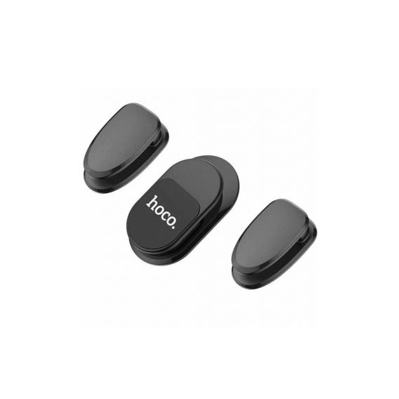 Тримач смартфону універсальний магнітний для дому і автомобіля / Hoco PH19 / Чорний