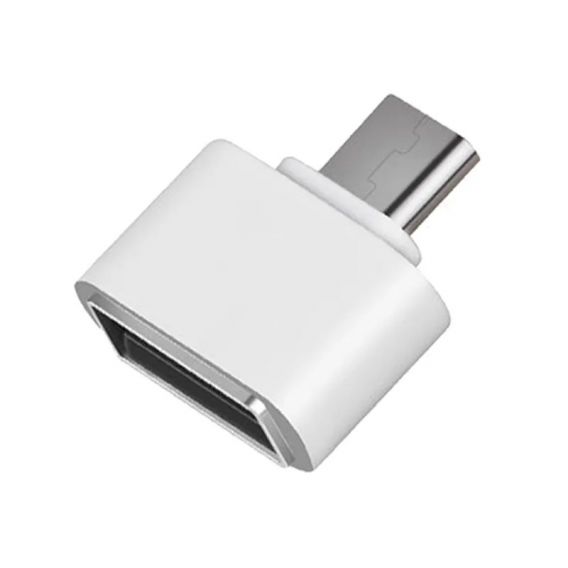 Перехідник USB Type C 3.0 для карти пам'яті OTG, білий