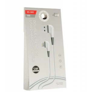 Угловой кабель Micro – USB Epik XS 009 для смартфонов / 1.2 метра / до 2.4 Ампера