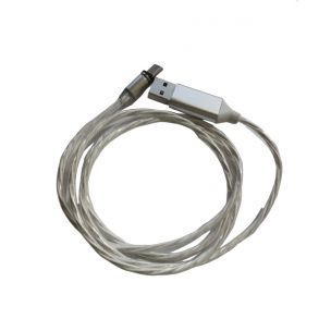 Кабель Type C PZOZ / USB кабель PZOZ / кабель 1 метр / белый