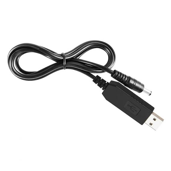 Кабель USB 5V на DC 12V (1м) для роутера від повербанка