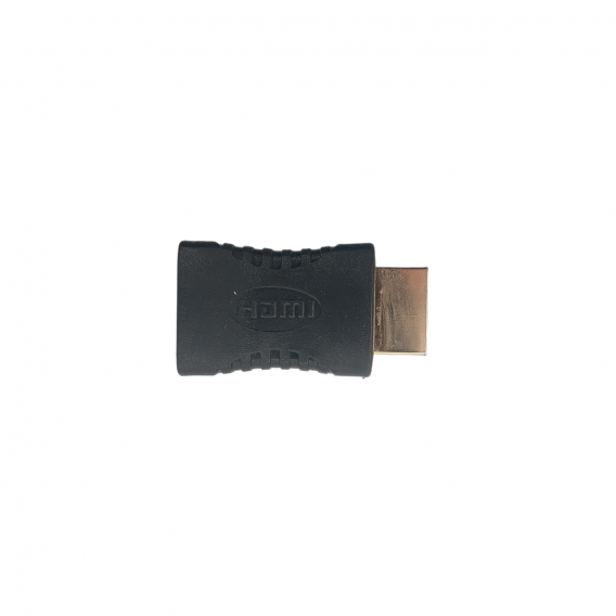 Перехідник HDMI (Зовнішній) - HDMI (Внутрішній) / Чорний