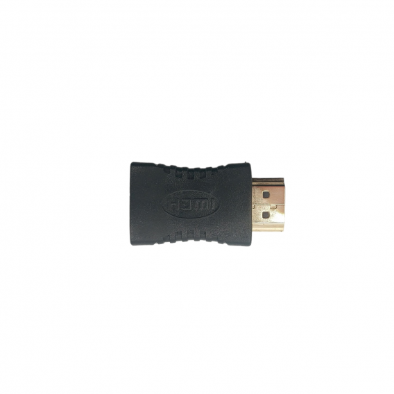 Перехідник HDMI (Зовнішній) - HDMI (Внутрішній) / Чорний
