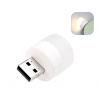 Лампочка USB LED LAMP mini / 1W / Теплий білий