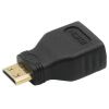 Адаптер Mini HDMI до HDMI, чорний