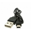 Кабель Mini-USB to USB 2.0 (1 метр) Чорний