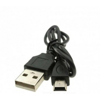 Кабель Mini-USB to USB 2.0 (1 метр) Чорний
