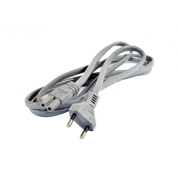 Кабель (шнур) живлення для радіоприймачів /1.2м / Сірий