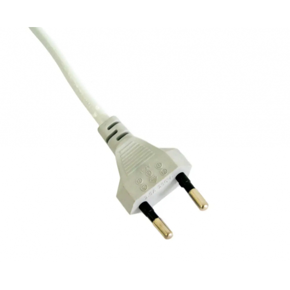 Кабель (шнур) живлення для радіоприймачів /1.2м / Сірий