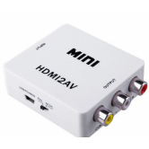Перехідник з HDMI на RCA AV тюльпани (міні-конвертер відеосигналу) Перехідник з HDMI на RCA AV тюльпани (міні-конвертер відеосигналу)