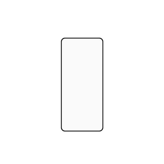 Загартоване захисне скло на Xiaomi Redmi Note 12S / Чорна рамка