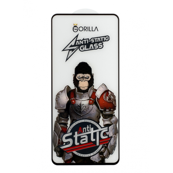 Загартоване захисне скло на POCO X5 / Чорна рамка