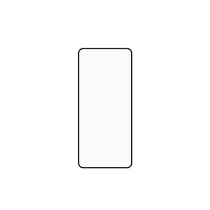 Загартоване захисне скло на Xiaomi Redmi Note 12 Explorer / Чорна рамка