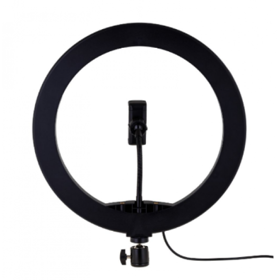 Кільцева лампа для селфі MJ-33 (33см) RGB LED