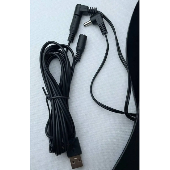 Устілки з підігрівом від USB Універсальні / Устілки від USB Power Bank р. 40-44 / Чорний