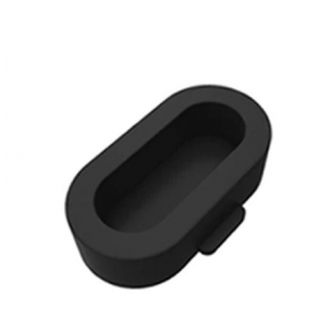 Силиконовая заглушка для часов Garmin Fenix / Forerunner / Venu / Instinct Черная