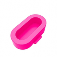 Силікована заглушка для захисту зарядного порта годинників Garmin / Розовий