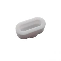 Силікована заглушка для захисту зарядного порта годинників Garmin / Білий