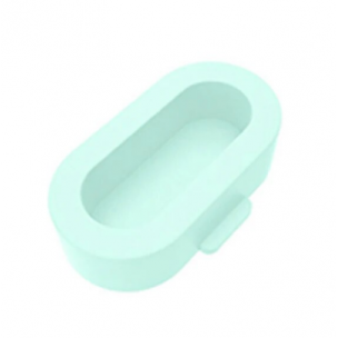 Силиконовая заглушка для зарядного порта Garmin (Голубая)