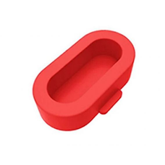 Силікована заглушка для захисту зарядного порта годинників Garmin / Червоний