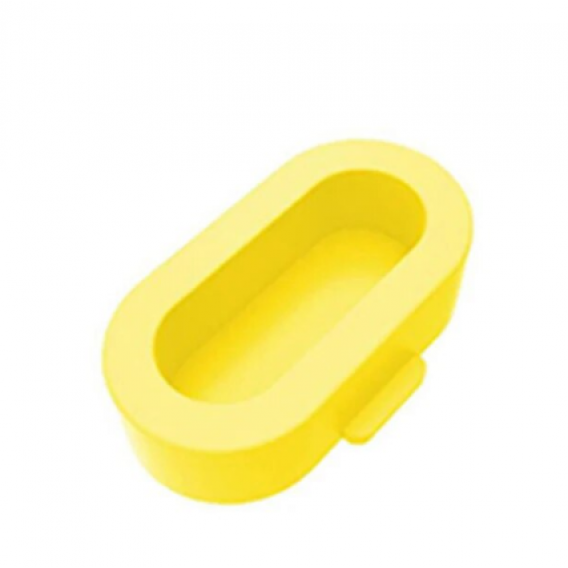 Силікована заглушка для захисту зарядного порта годинників Garmin / Жовтий
