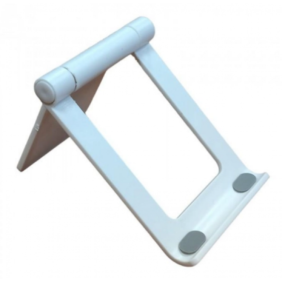 Тримач для телефону L 302 / Підставка настільна / Складна підставка / Білий