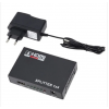 Розгалужувач HDMI на 4 порти, HDMI SPLITTER, чорного кольору