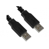 Кабель USB 2.0 Type-A на Type-A (Папа-Папа) 1.5 м Черный Кабель USB 2.0 Type-A на Type-A (Папа-Папа) 1.5 м Черный