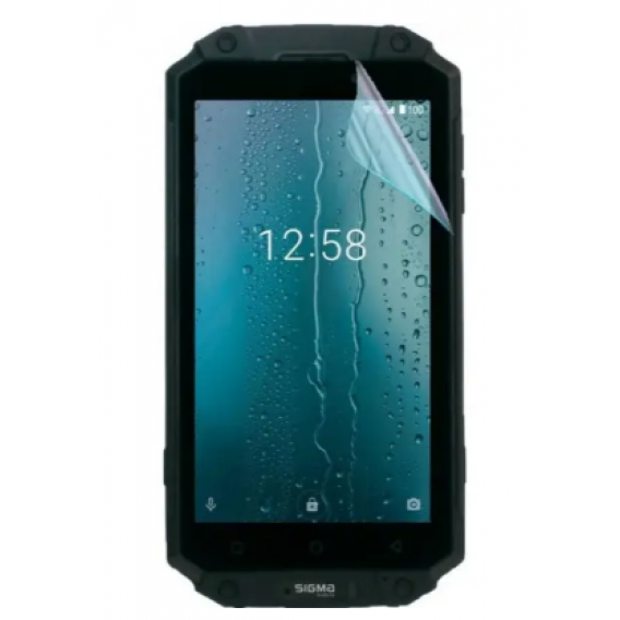 Гідрогелева олеофобна захисна плівка для Sigma PQ39 / Прозора