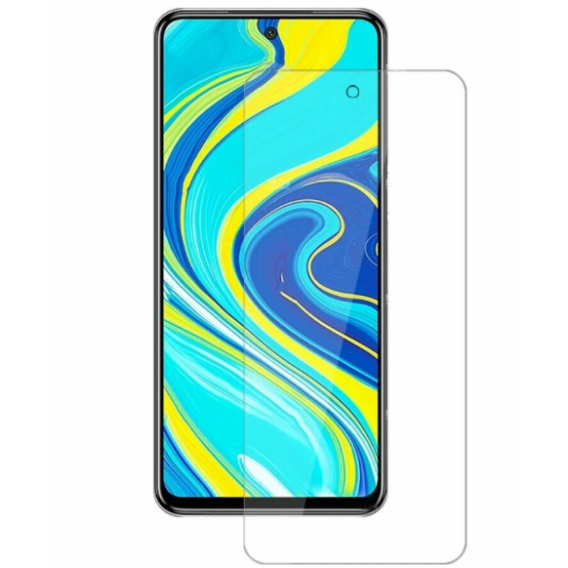 Загартоване захисне скло на Xiaomi Note 9 Pro (отвір під камеру) / Прозоре