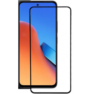 Захисне скло 21D для Xiaomi Redmi Note 13, Чорна рамка