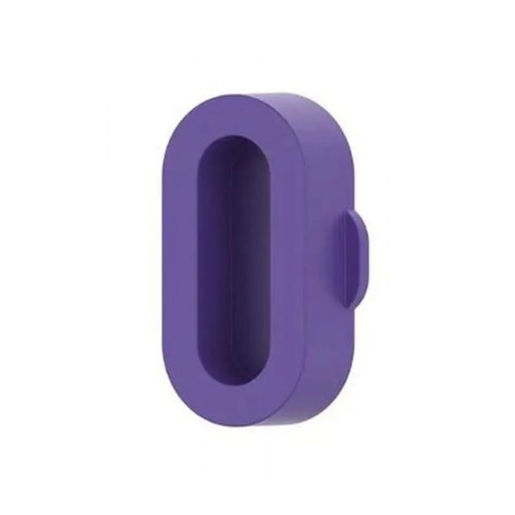 Силікована заглушка для захисту зарядного порта годинників Garmin / Фіолетовий