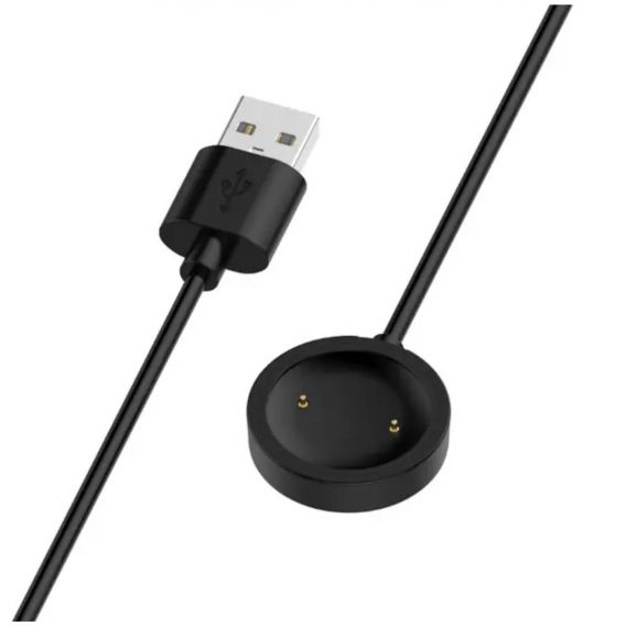 Зарядний пристрій кабель USB для Xiaomi Mibro Lite / Xiaomi Mibro A1 / 0,6 метра / Чорний