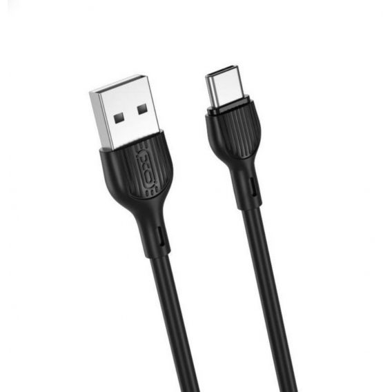 Кабель Type-c USB  XO-NB200 \ 2 метра \ Чорний