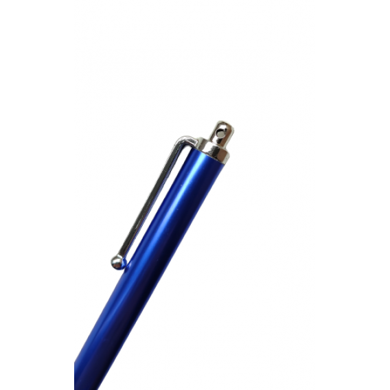 Стілус універсальний / Стілус ємнісний з отвором для кріплення / Стілус для сенсорного екрану / Синій