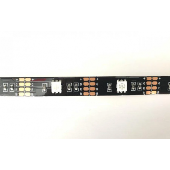 Світлодіодна USB стрічка MHZ 5050 RGB LED з пультом 7572 / 2 м