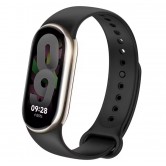 Силіконовий ремінець для Xiaomi Mi Band 8 / 9 / 10 чорний Силіконовий ремінець для Xiaomi Mi Band 8 / 9 / 10 чорний
