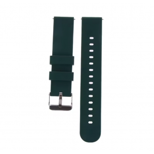 Силиконовый ремешок 18 мм с механизмом Quick Release (Dark Green)