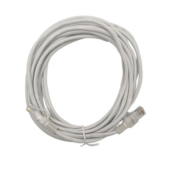 Кабель патч-корд LAN RJ45 для інтернету (10 метрів) Сірий