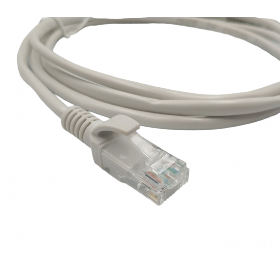 Кабель патч-корд LAN RJ45 для інтернету (10 метрів) Сірий