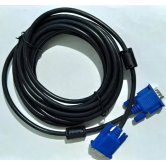 Кабель VGA-VGA / 5 метров (1269) з ферритами / Черный Кабель VGA-VGA / 5 метров (1269) з ферритами / Черный