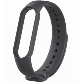 Ремінець на розумний браслет Xiaomi Mi Band 5/6 / Темно сірий Ремінець на розумний браслет Xiaomi Mi Band 5/6 / Темно сірий