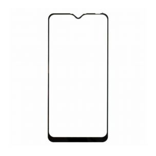 Загартоване захисне скло на Oppo A12s / Чорна рамка