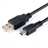 Дата-кабель USB 2.0 to Mini-USB (2.0m) Black